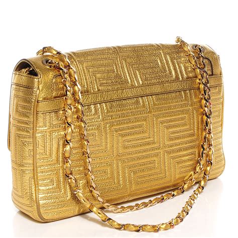 versace purse gold|Versace shoulder bag price.